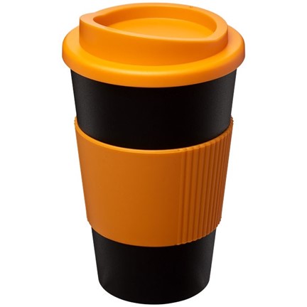 Americano® 350 ml geïsoleerde beker met grip