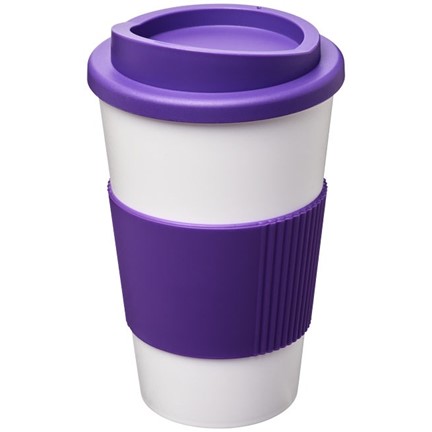 Americano® 350 ml geïsoleerde beker met grip