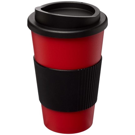 Americano® 350 ml geïsoleerde beker met grip
