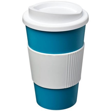 Americano® 350 ml geïsoleerde beker met grip