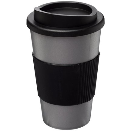 Americano® 350 ml geïsoleerde beker met grip