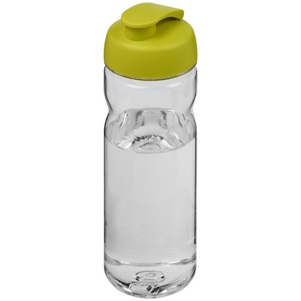 H2O Base Tritan 650 ml sportfles met flipcapdeksel