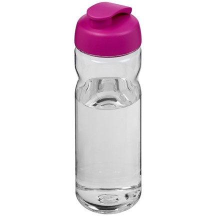 H2O Base Tritan 650 ml sportfles met flipcapdeksel