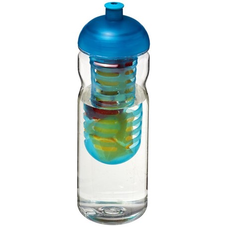 H2O Base Tritan 650 ml bidon en infuser met koepeldeksel