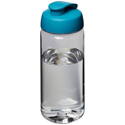 H2O Octave Tritan 600 ml sportfles met flipcapdeksel