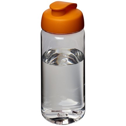 H2O Octave Tritan 600 ml sportfles met flipcapdeksel