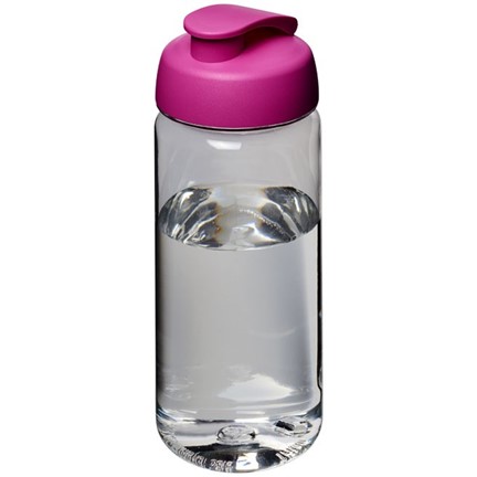 H2O Octave Tritan 600 ml sportfles met flipcapdeksel