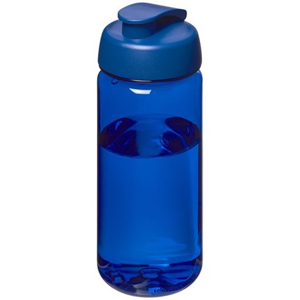 H2O Octave Tritan 600 ml sportfles met flipcapdeksel