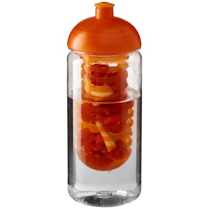 H2O Octave Tritan 600 ml bidon en infuser met koepeldeksel
