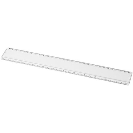 Ellison 30 cm kunststof liniaal met papieren inlay
