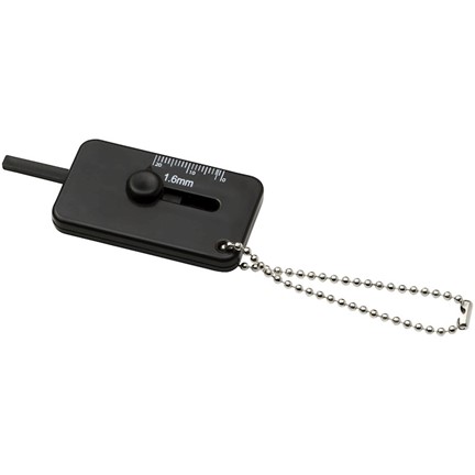 Kepi sleutelhanger met bandenprofielmeter