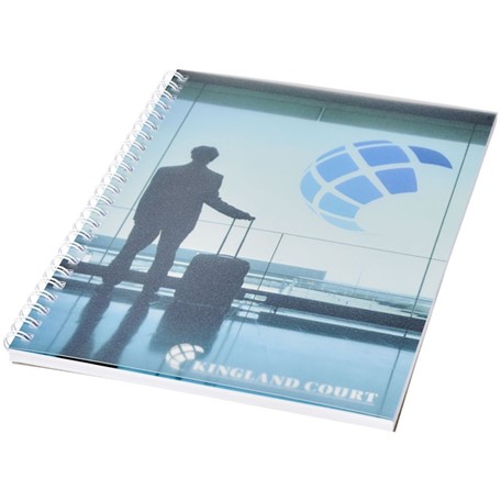 Desk-Mate® A5 wire-o notitieboek met PP-omslag