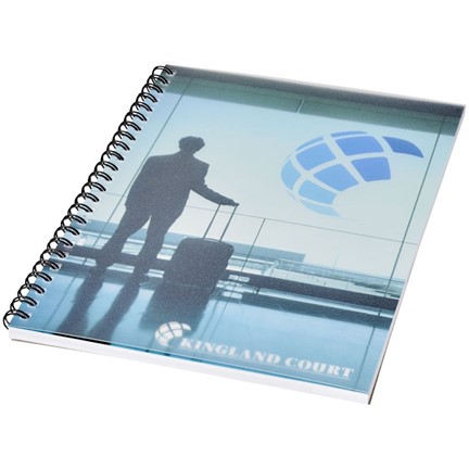 Desk-Mate® A5 wire-o notitieboek met PP-omslag
