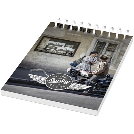 Desk-Mate® A6 wire-o notitieboek met PP-omslag