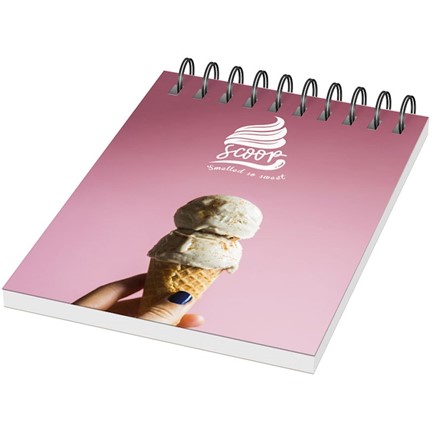 Desk-Mate® A7 wire-o notitieboek met PP-omslag