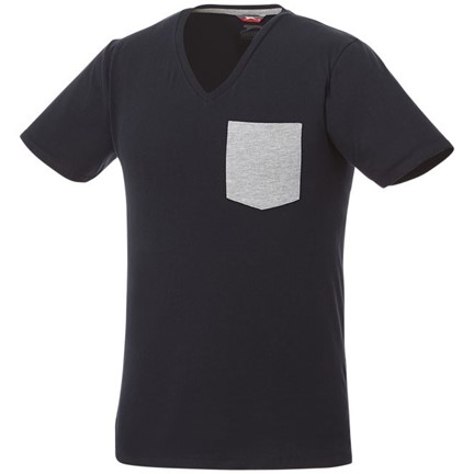 Gully heren t-shirt met zak en korte mouwen