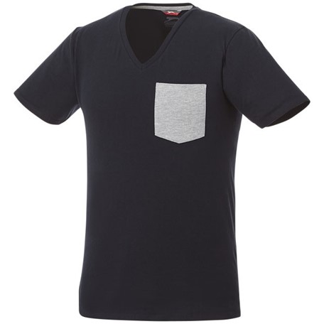 Gully heren t-shirt met zak en korte mouwen