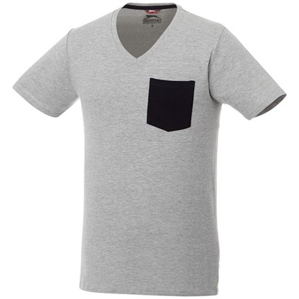 Gully heren t-shirt met zak en korte mouwen