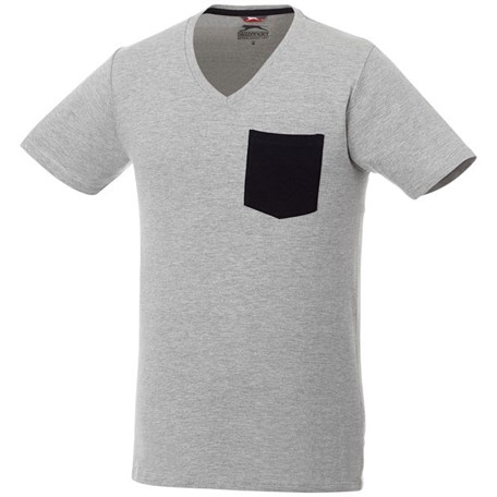 Gully heren t-shirt met zak en korte mouwen