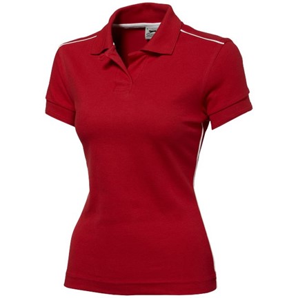 Backhand dames polo met korte mouwen