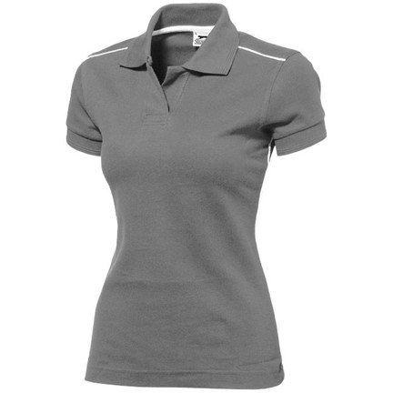 Backhand dames polo met korte mouwen