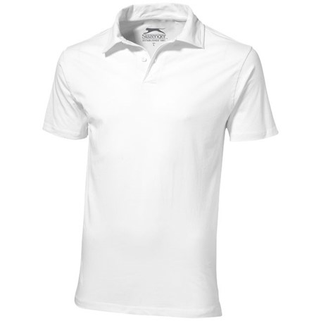 Let heren polo met korte mouwen