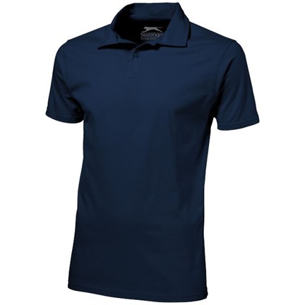 Let heren polo met korte mouwen
