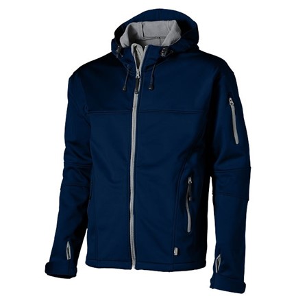 Match heren softshell jack