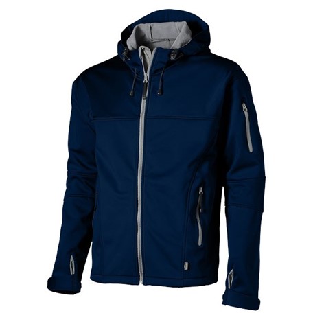 Match heren softshell jack