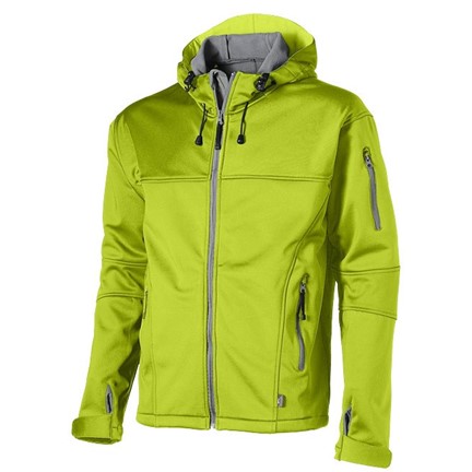 Match heren softshell jack