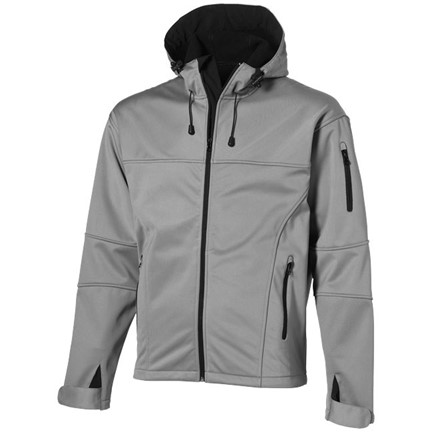 Match heren softshell jack