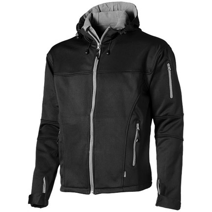 Match heren softshell jack