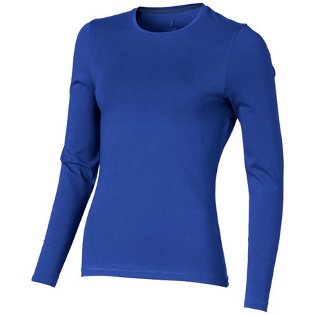 Ponoka organisch dames t-shirt lange mouwen