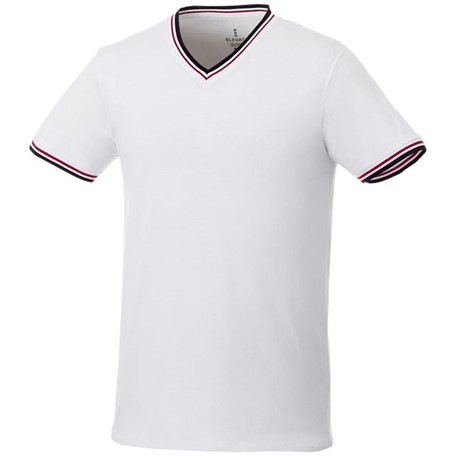 Elbert piqué heren t-shirt met korte mouwen