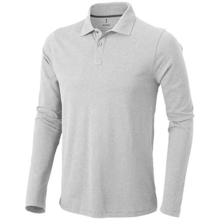Oakville herenpolo lange mouwen