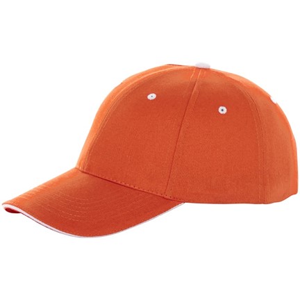 Brent 6 panel sandwich cap