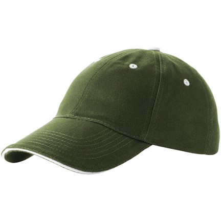 Brent 6 panel sandwich cap