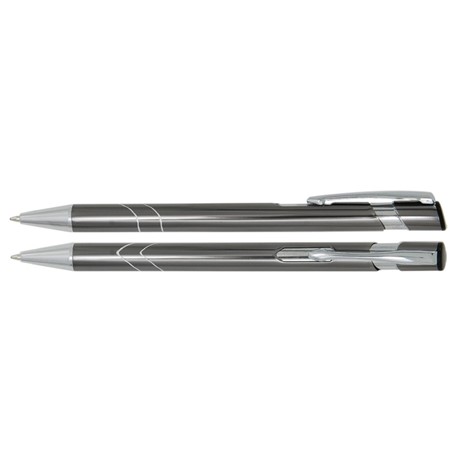 Aluminium balpen V-ringen antraciet