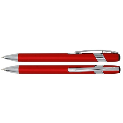 Aluminium balpen rood