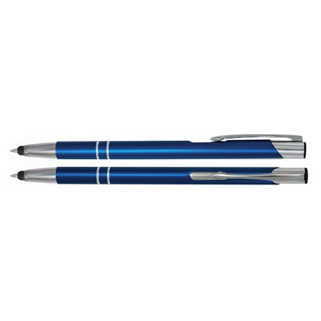 Aluminium Touch pen Stylus blauw
