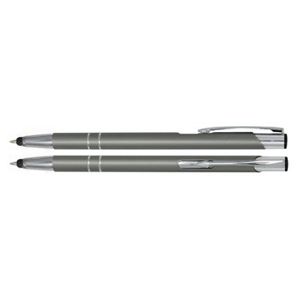 Aluminium Touch pen Stylus grijs