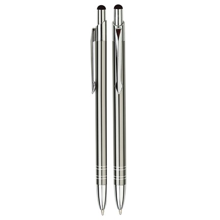 Aluminium Touch pen Stylus antraciet