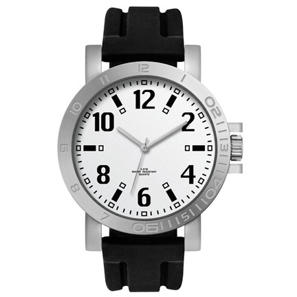 Brisbane herenhorloge zilver