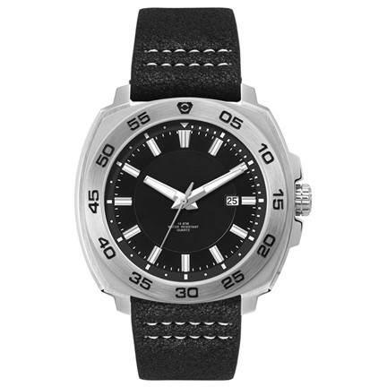 Canberra herenhorloge chroom