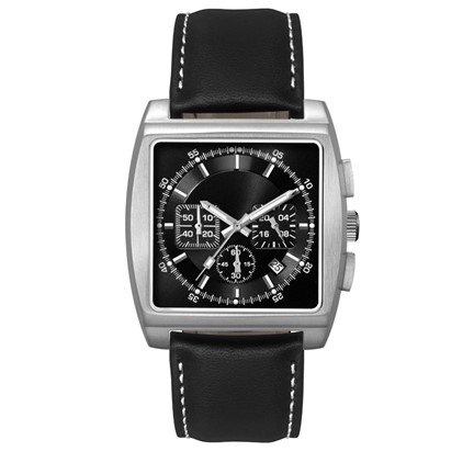 Chronograaf herenhorloge Albany zwart