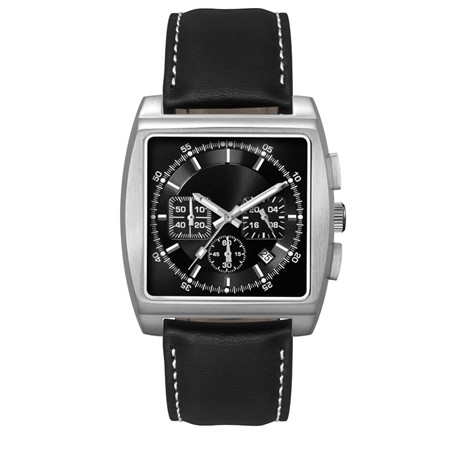 Chronograaf herenhorloge Albany zwart