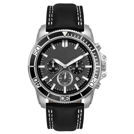 Chronograaf herenhorloge Darwin zwart