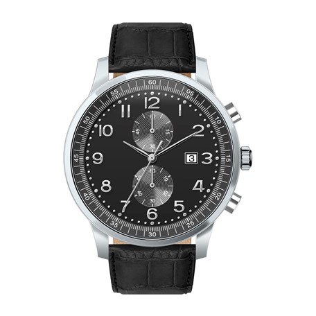 Chronograaf herenhorloge Discovery zwart