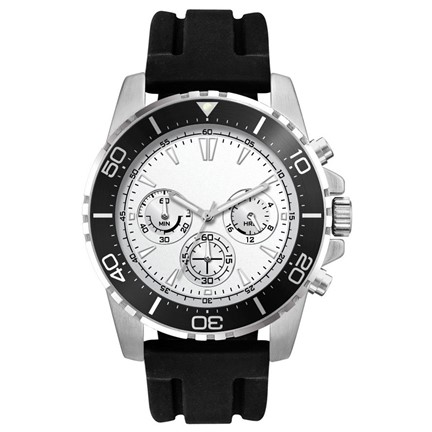 Chronograaf herenhorloge Horsham zilver