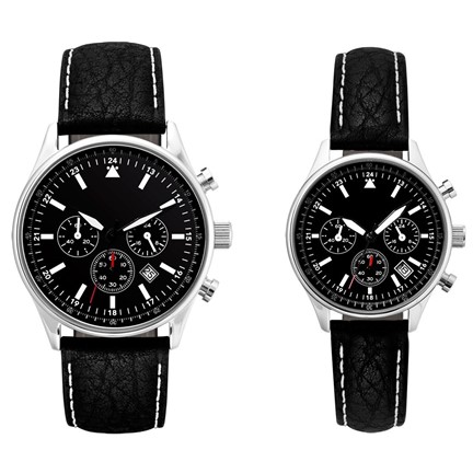 Chronograaf dames- en herenhorloge Perth